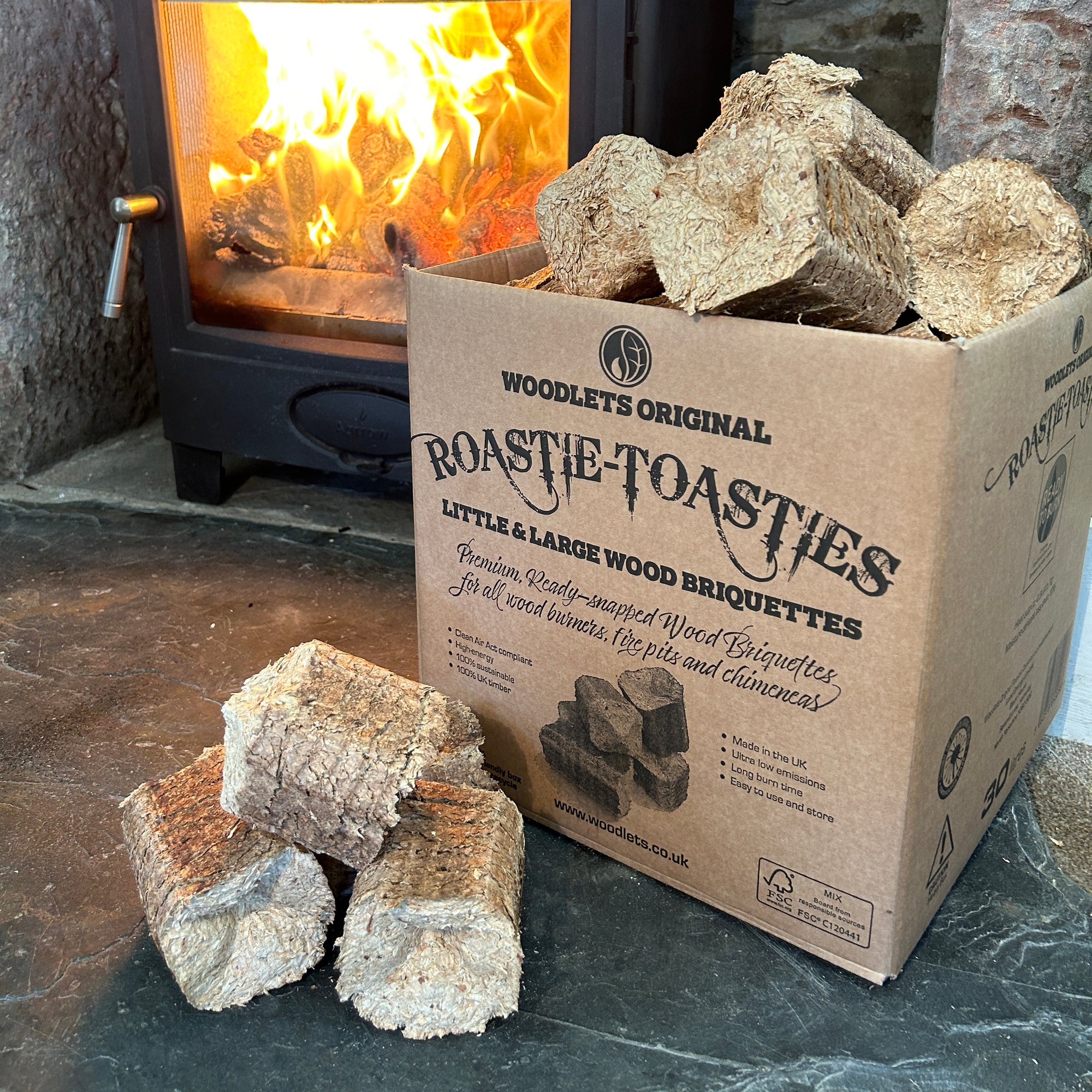 Roastie Toasties Briquettes